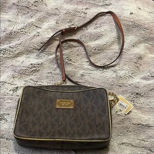 Brown Michael Kors Crossbody Bag. Listing will be removed 2/6/26